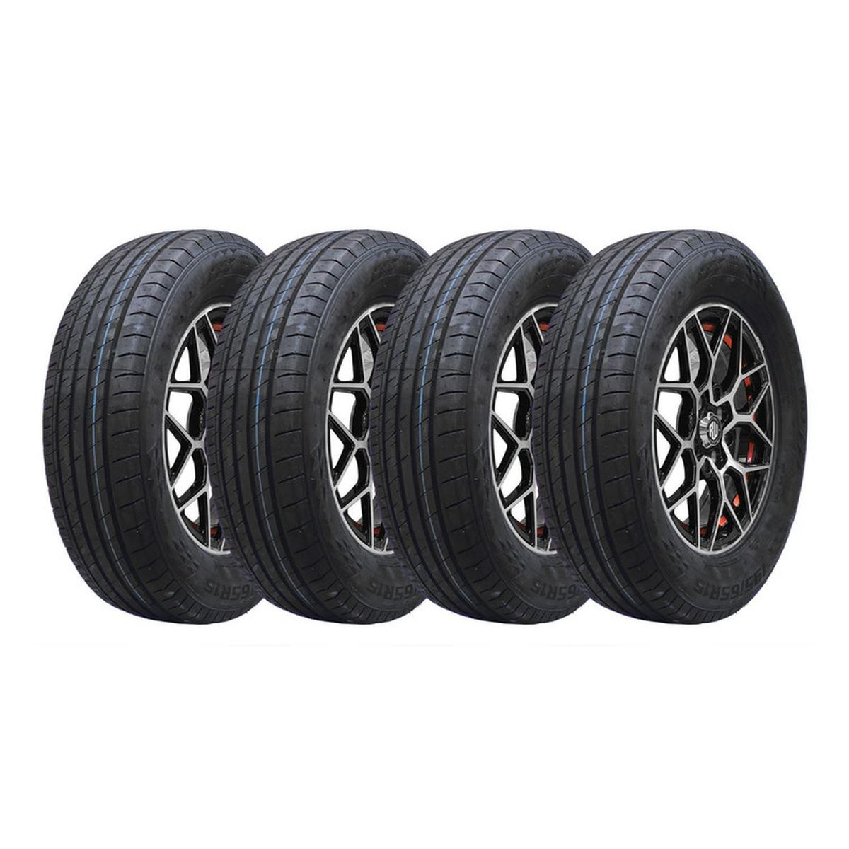 GENERICO - Set x4 Neumáticos 195/65R15 91V RADIAL P03 Kustone PR H/T TL