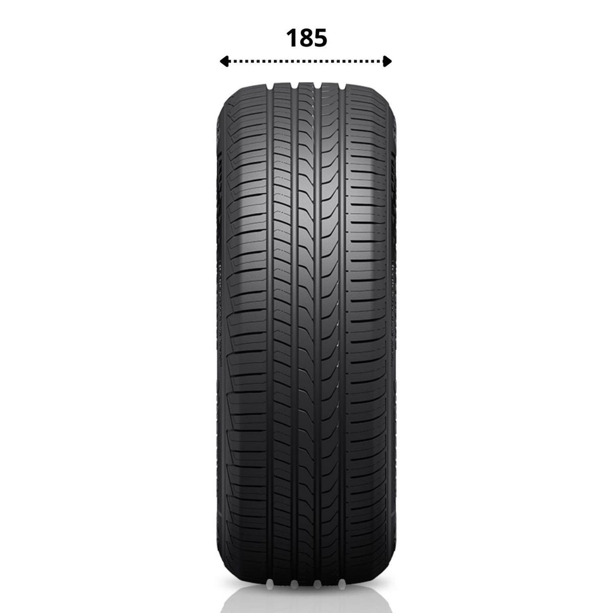 GENERICO - Neumático 185/55R16 83V TOURING H7 Transmate PR H/T TL BLK THA