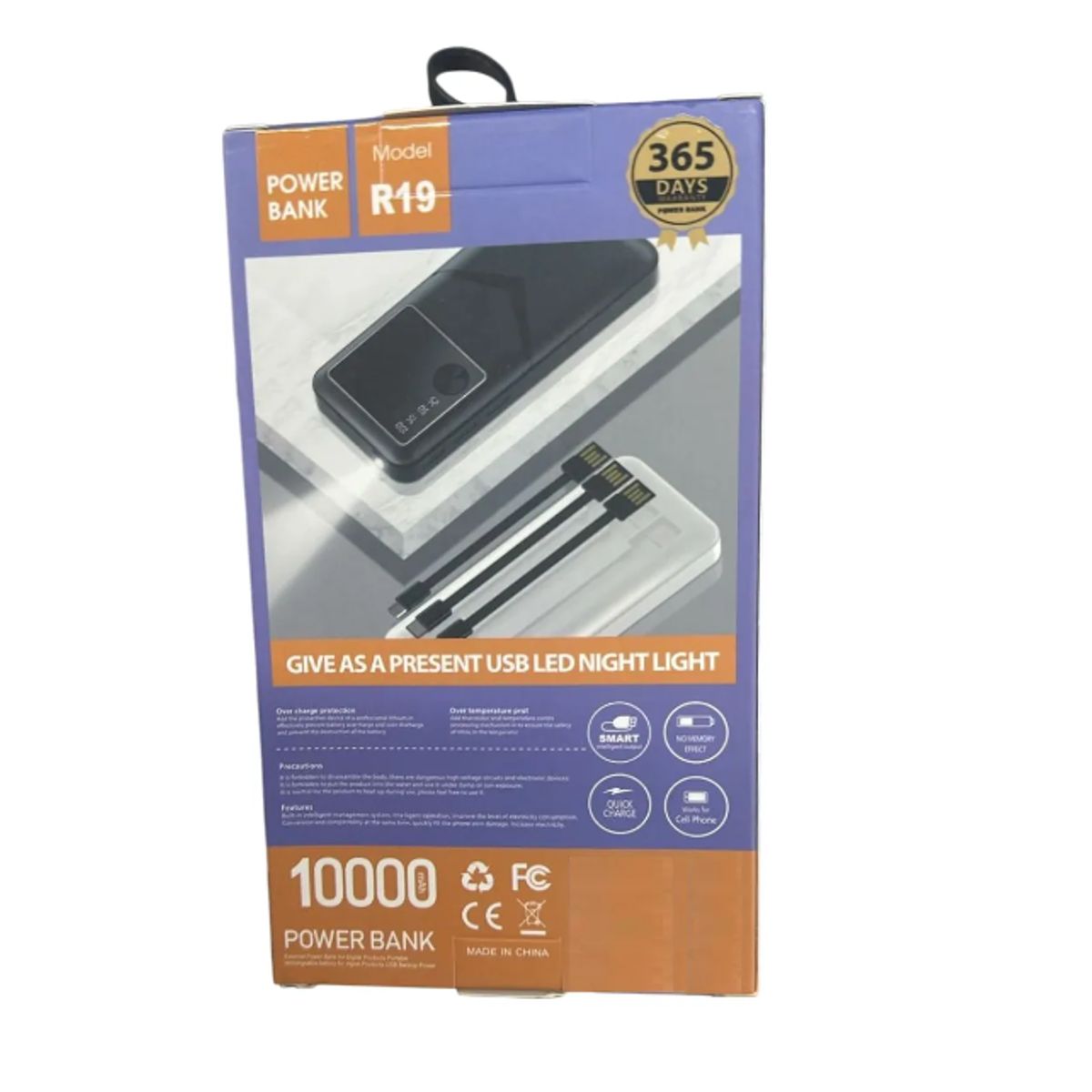 GENERICO - Power Bank Banco De Energía Portátil 10000mah R19