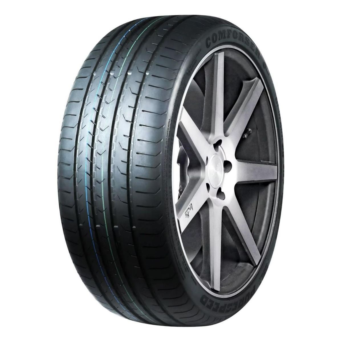 COMFORSER - Neumático 215/45R17 91Y PURESPEED Comforser PR H/T TL BLK CHN
