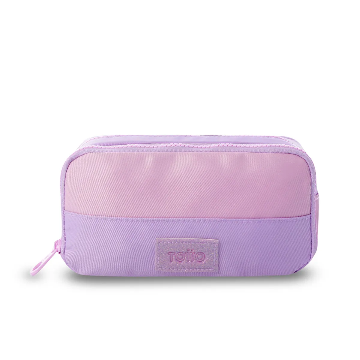TOTTO - Estuche escolar niña Cluw Mediano Morado Totto