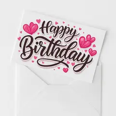 LK LUKSO - Tarjeta de Feliz Cumpleaños Para Regalo Mujer