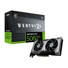 MSI - Tarjeta de Video - Ventus 2X PLUS Nvidia GeForce RTX 5060 Ti 16G OC Edition
