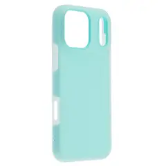 JOIGO - Carcasa Slim Antigolpes para iPhone 17 Pro Turquesa