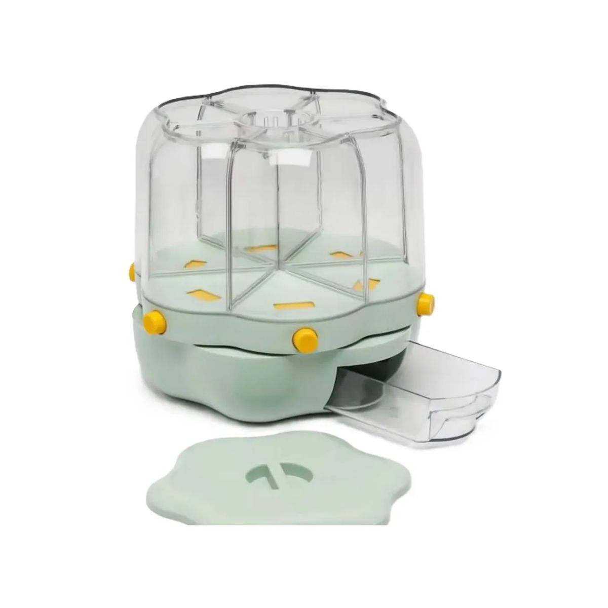 GENERICO - Dispensador De Granos Cereales Nueces Giratorio Cocina