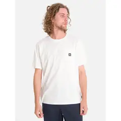 BURTON - Polera m/c Hombre Colfax tee Blanco