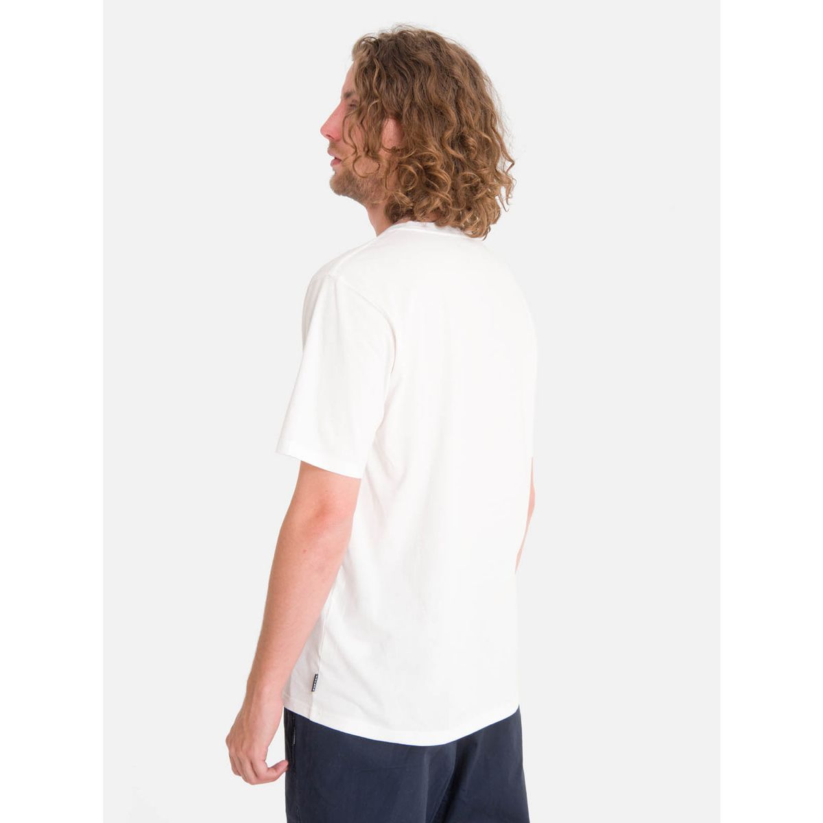 BURTON - Polera m/c Hombre Colfax tee Blanco BURTON