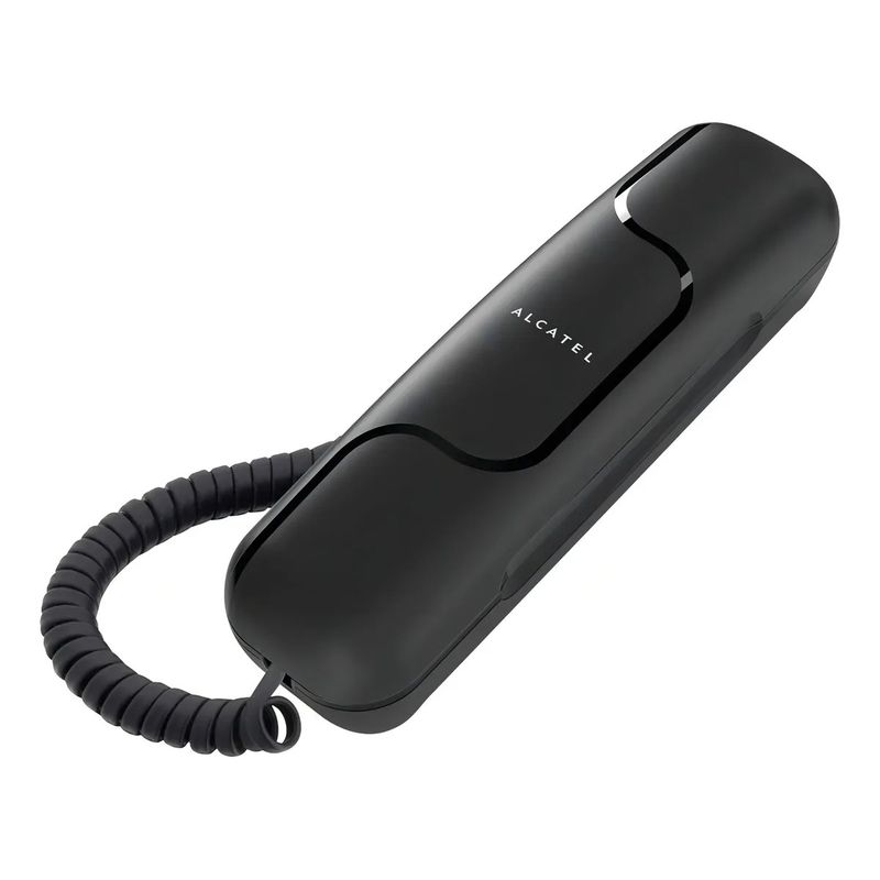 ALCATEL - Teléfono Alcatel T06 Fijo Color Negro