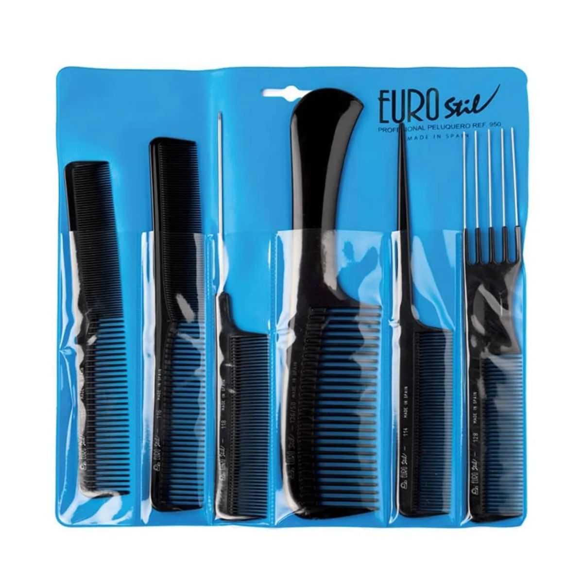 BABYLISS PRO - Juego Peinetas de Corte Euro 950 Profesional 6un