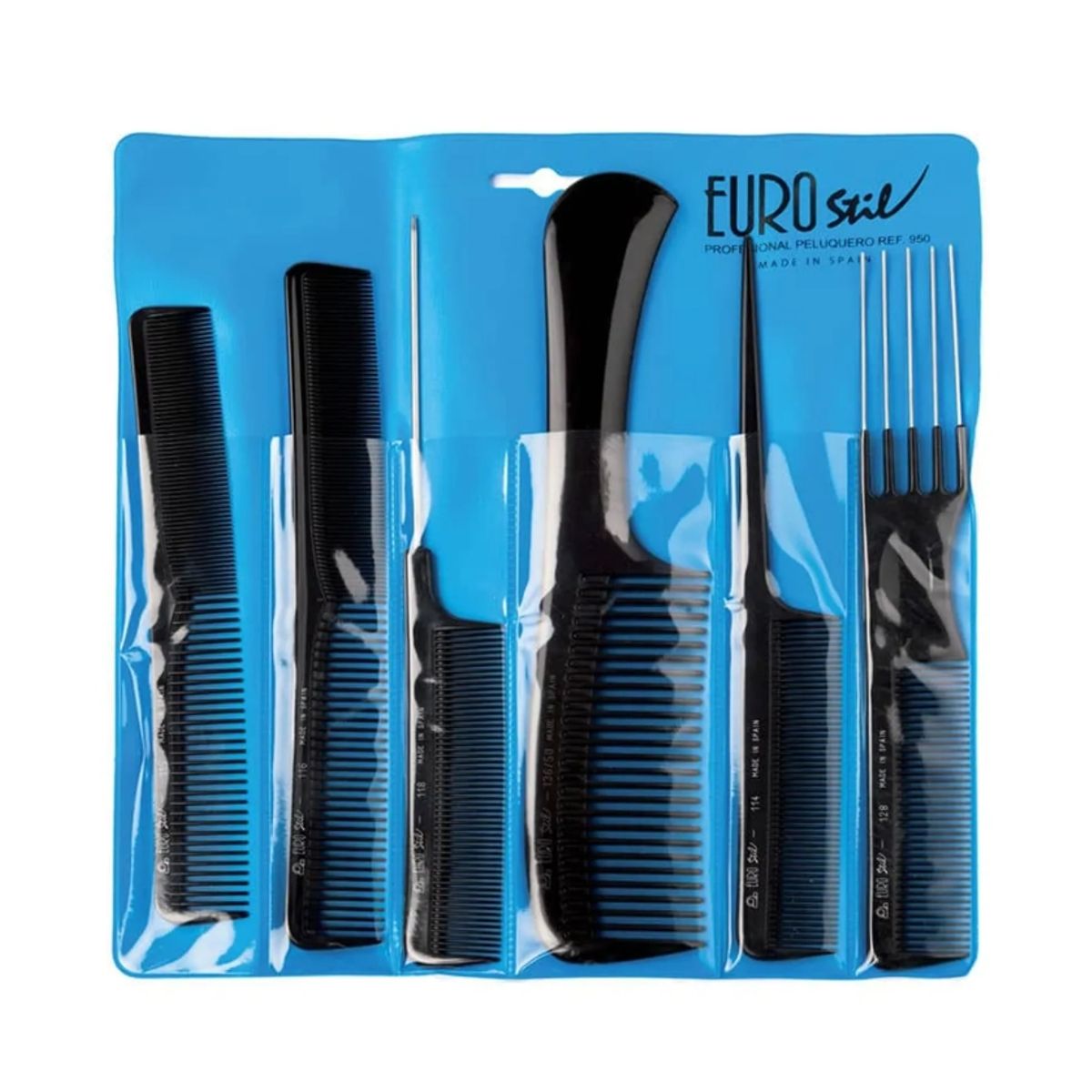 BABYLISS PRO - Juego Peinetas de Corte Euro 950 Profesional 6un