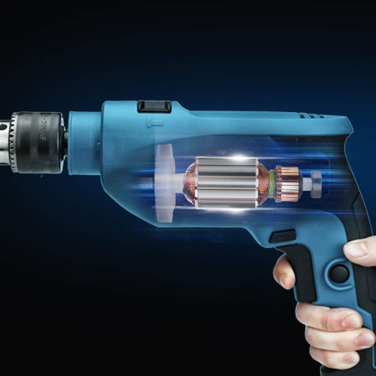 WESCO - Taladro Percutor Wesco 13 mm 750W WS3174