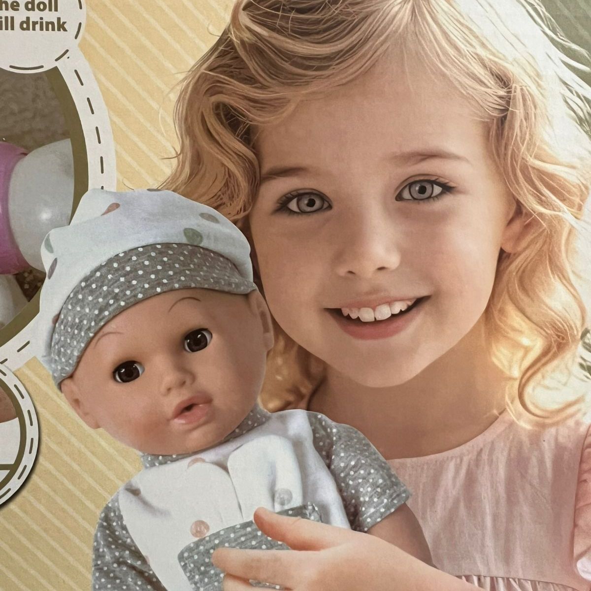 GENERICO - Muñeca Guagua - Bebe Con Accesorios