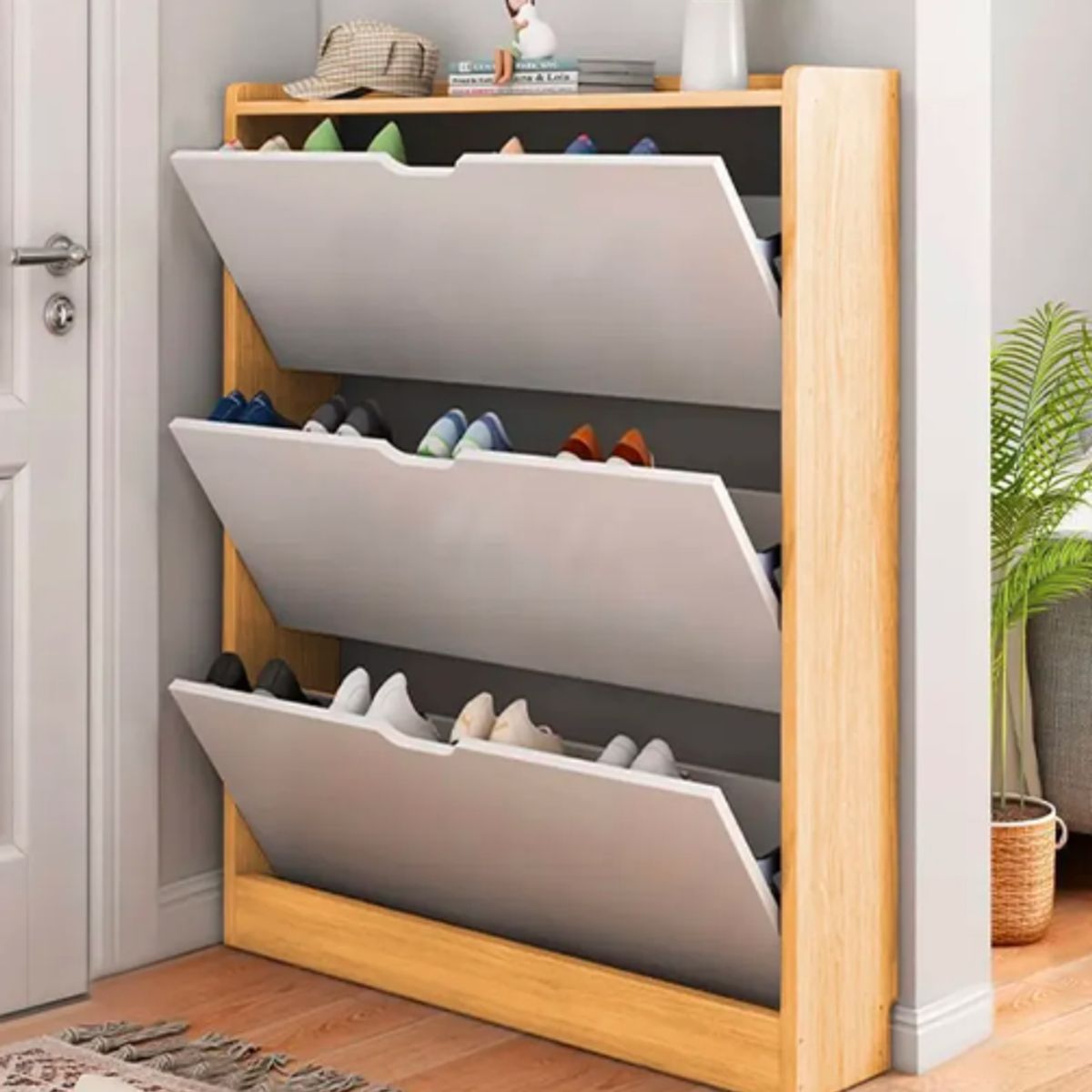 GENERICO - Zapatero Mueble Organizador de Zapatos para Entrada o Dormitorio