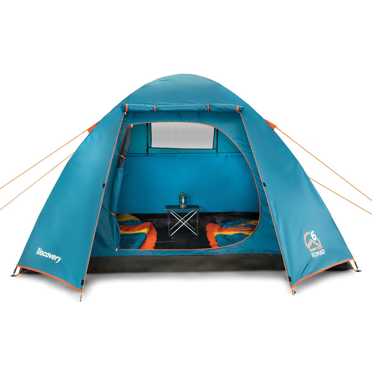 DISCOVERY - Carpa Camping 6 Personas Nomad Techo Largo 3000mm