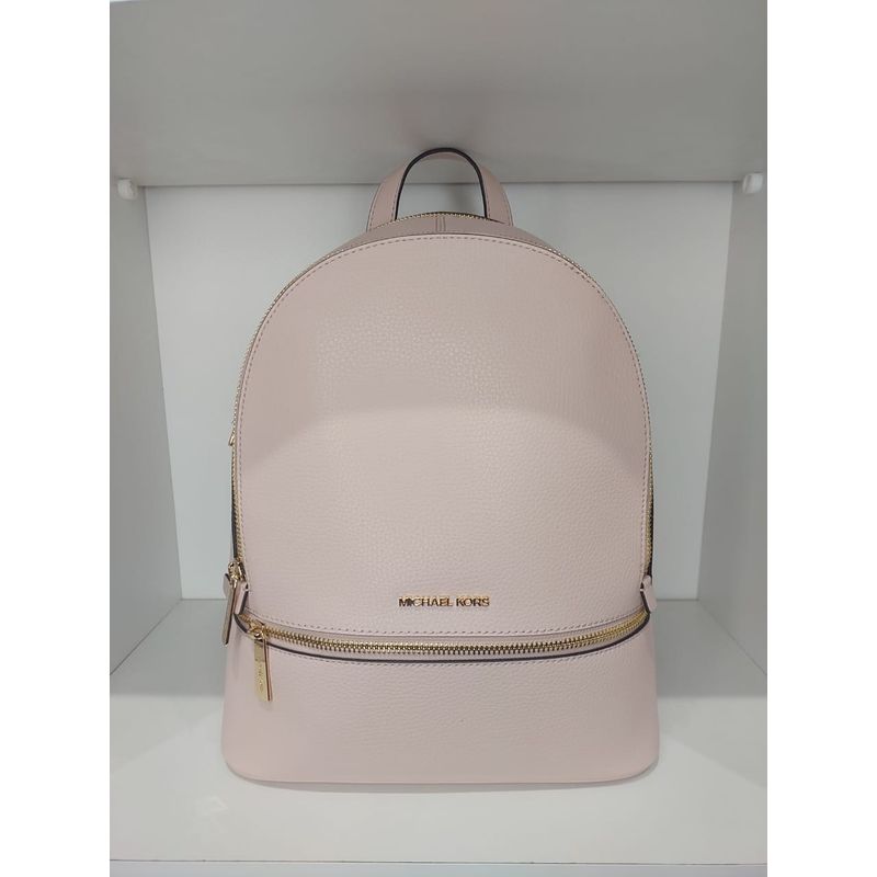MICHAEL KORS - Mochila Michael Kors Rhea Mediana backpack rosa claro
