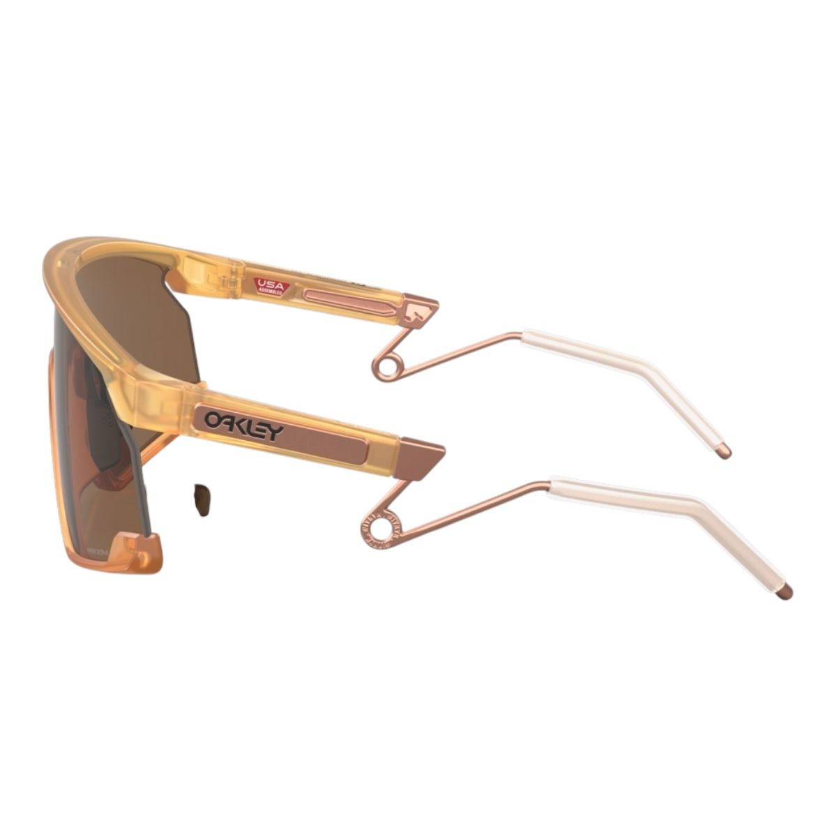 OAKLEY - Lentes Oakley Bxtr Metal Matte Trans Light Curry Prizm Bronze