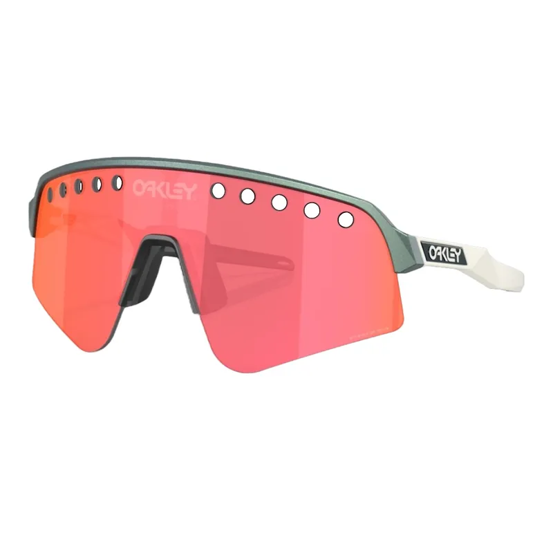 OAKLEY - Lentes Oakley Sutro Lite Sweep Matte Silver Blue Prizm Trail Torch