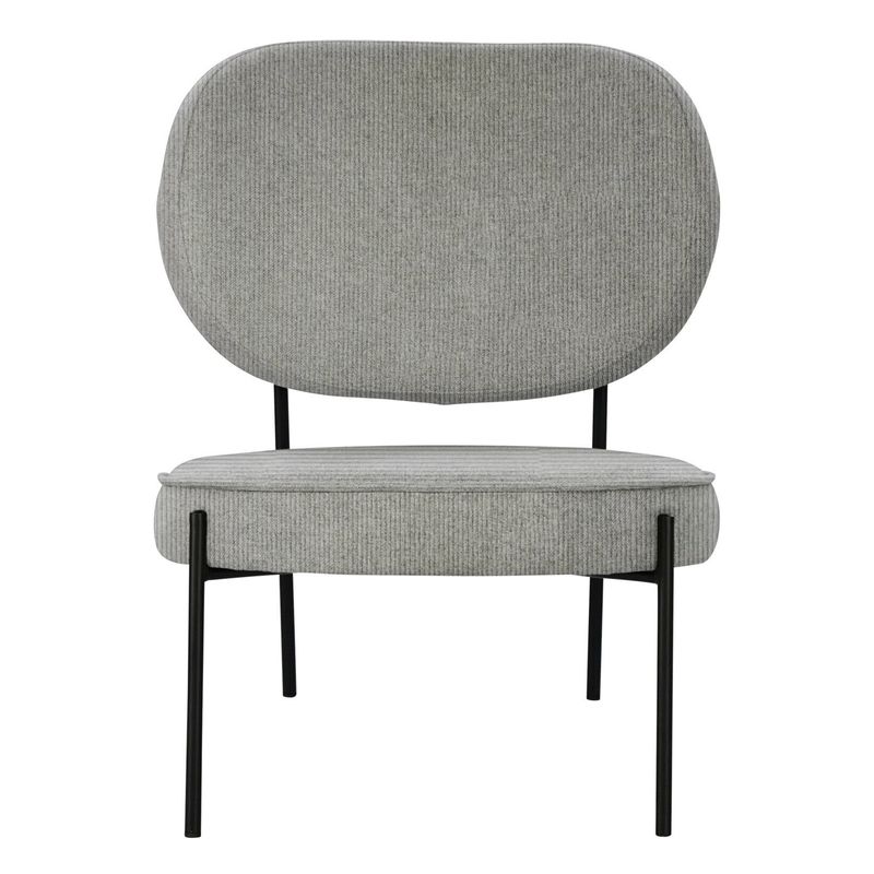 AMERITEX - Sitial Atlas Grey Cotelé