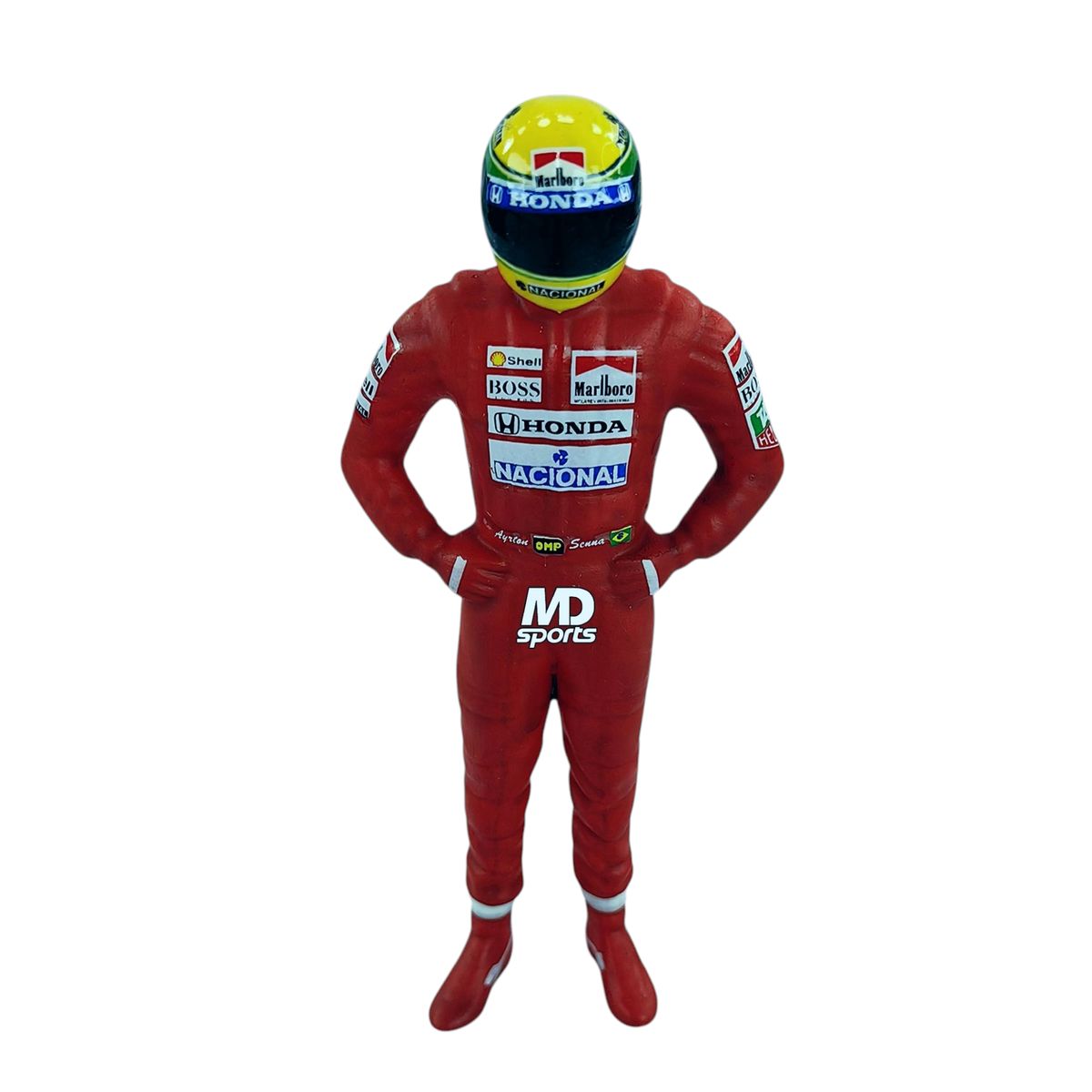 FORMULA 1 - Figura Formula 1 Ayrton Senna Mclaren 1991 1:18 Cartrix