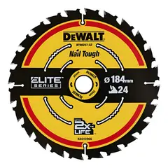 GENERICO - Disco Sierra Circular 24t 7 14 DeWalt Elite Series