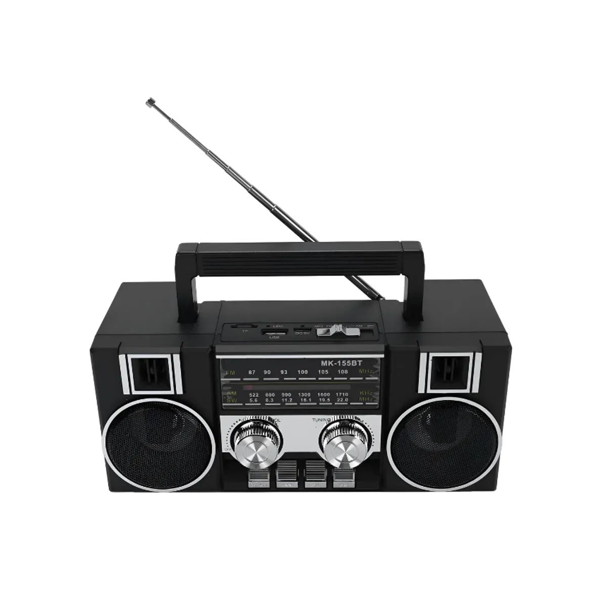 GENERICO - Radio Retro Tfusbbluetoothhi Fi Stereo Antena Mk-155bt