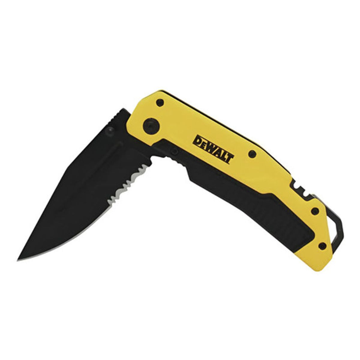 GENERICO - Cuchillo De Bolsillo Plegable Dewalt Dwht10313 Amarillo