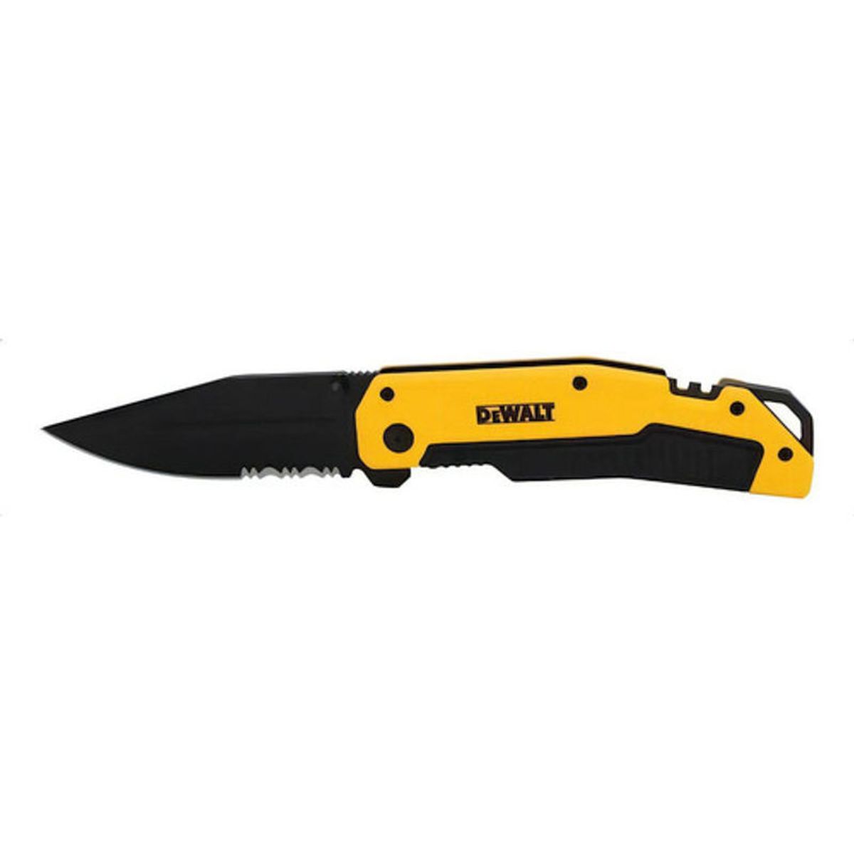 GENERICO - Cuchillo De Bolsillo Plegable Dewalt Dwht10313 Amarillo