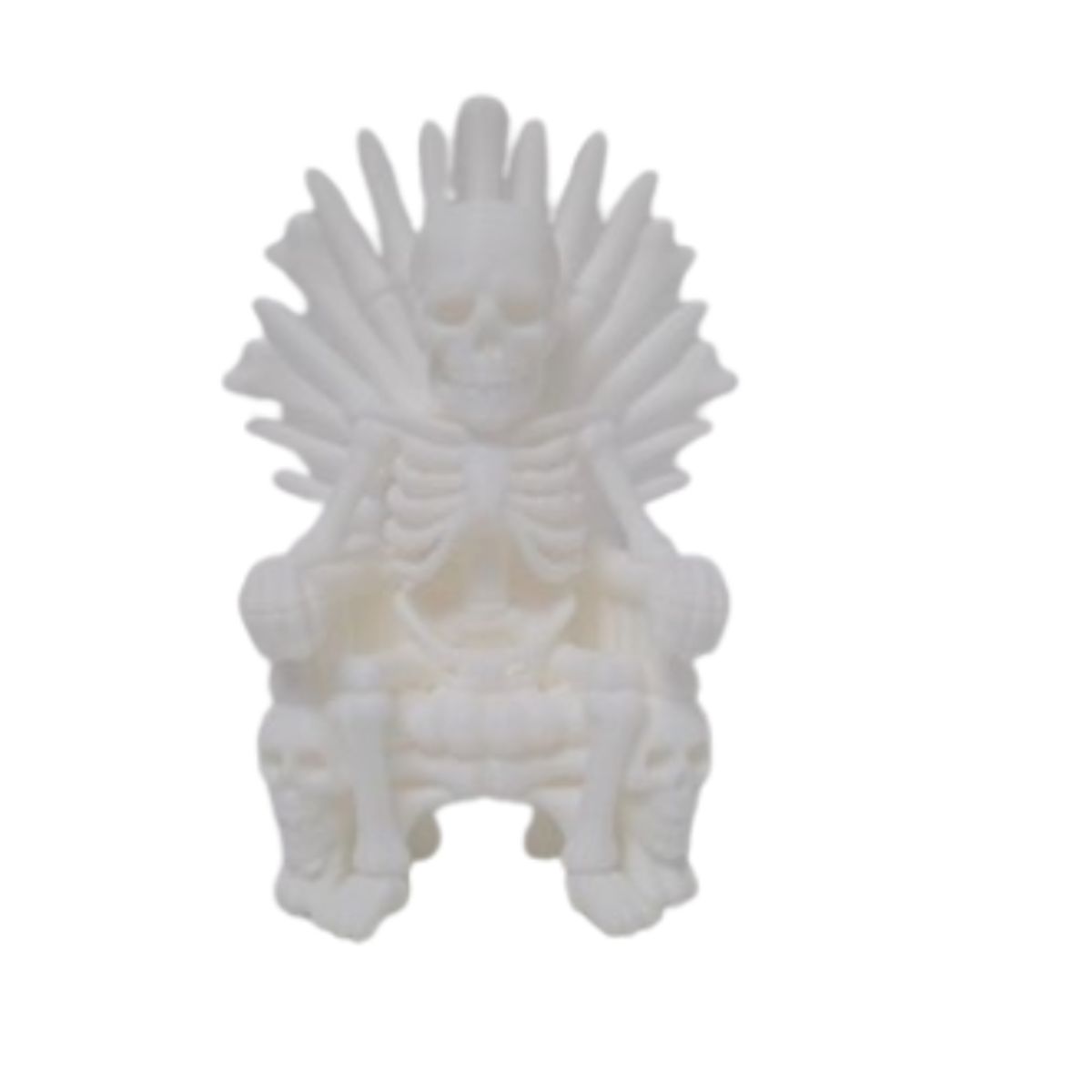 GENERICO - Figura decorativa de Esqueleto en el Trono de Huesos