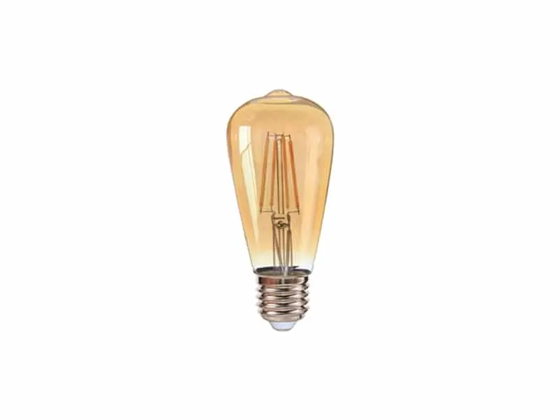 Ampolleta Led St64 Vintage E27 4w 2700k