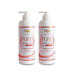 CLOE - Set x2 Acondicionador Pure Sensation Reparacion Lt