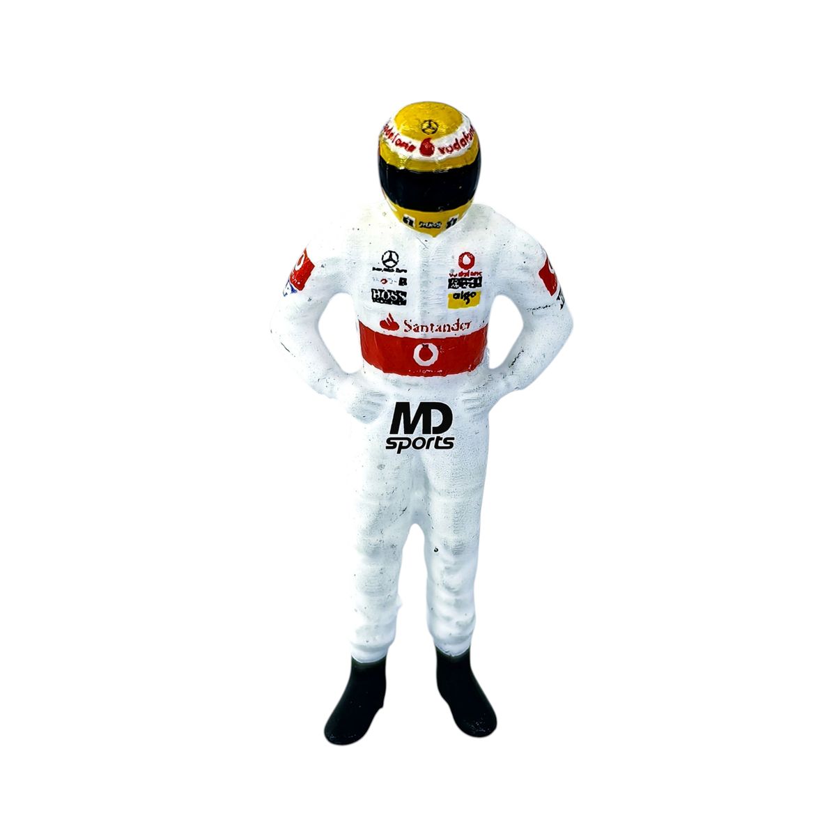 FORMULA 1 - Figura F1 Piloto Lewis Hamilton Mclaren 2008 Cartrix 1:43