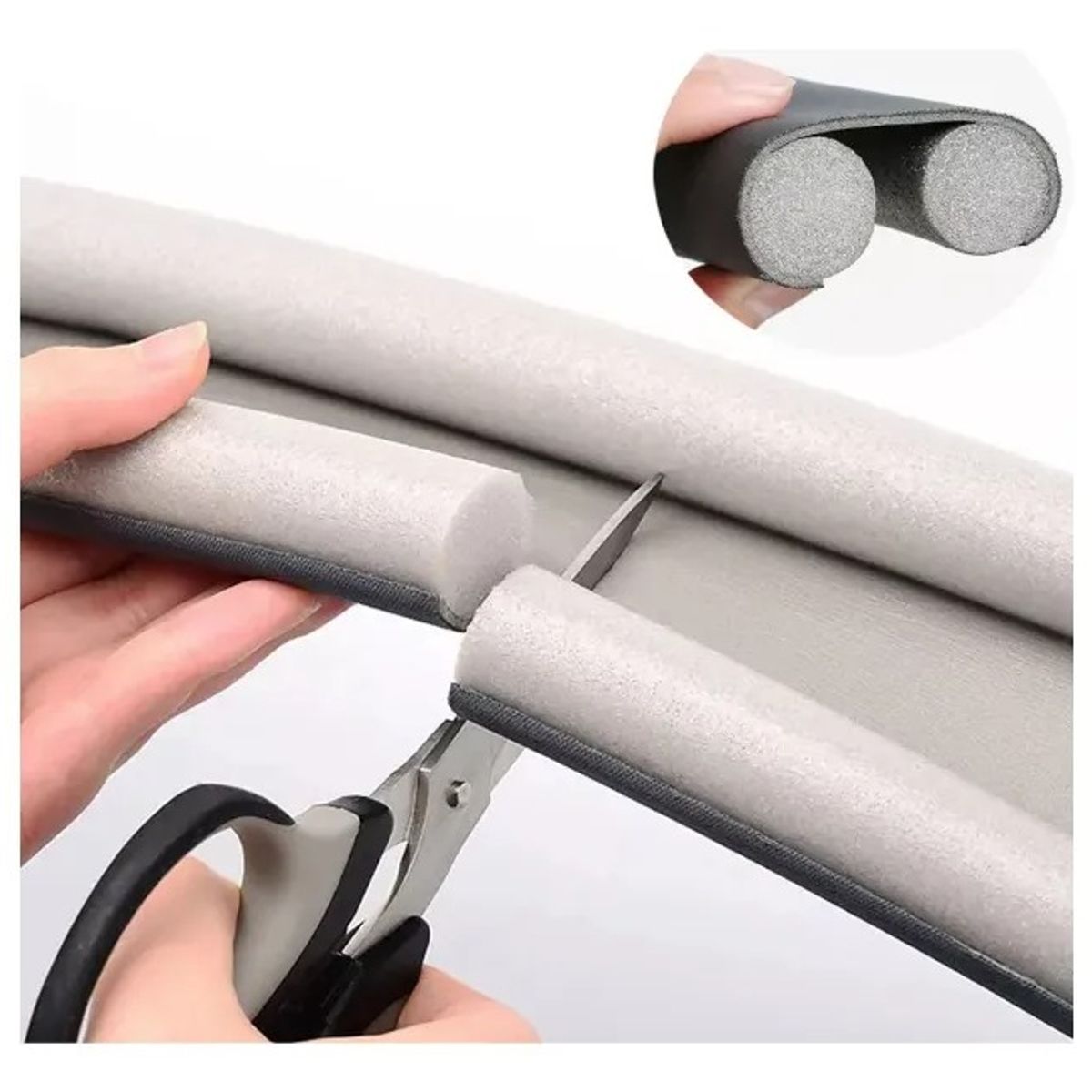 GENERICO - Sellador De Puerta Aislante Puerta Ventana Doble Borde