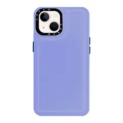 KBOD - Carcasa Antigolpes Puff Color De Silicona Para iPhone 15 Pro Max Lila