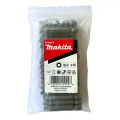 GENERICO - Set Puntas Atornillar Sq 2 50 Piezas Makita B-26624