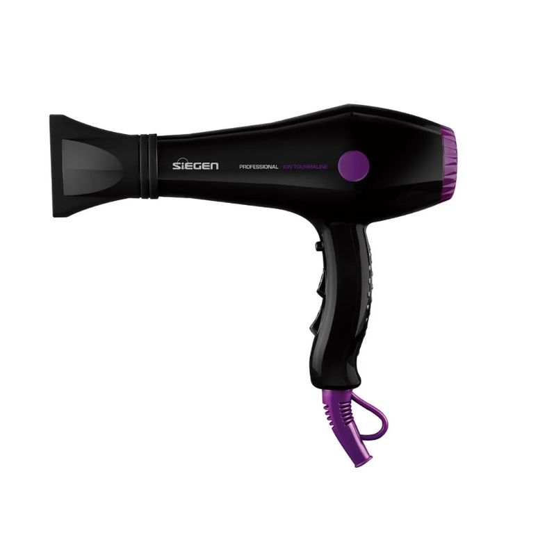 SIEGEN - Secador de Pelo Siegen Specialist Air Iones Negativos Black SG3049 2000Watts