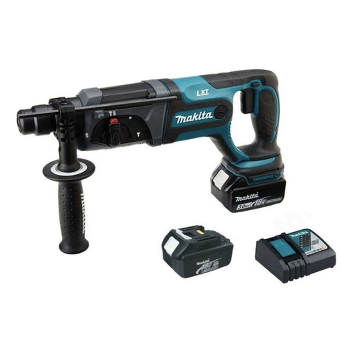 GENERICO - Rotomartillo Inalámbrico Makita DHR241RFE 18V 20mm
