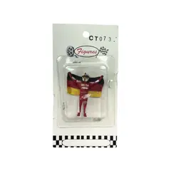 FORMULA 1 - Figura Piloto Sebastian Vettel Ferrari Bandera 143 Cartrix