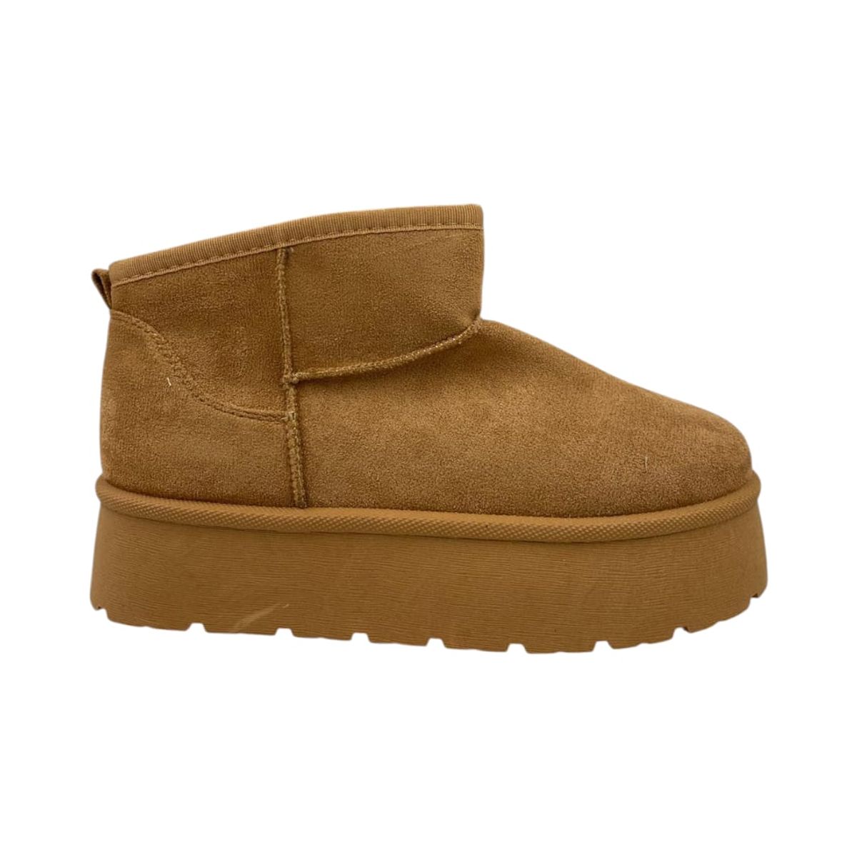 HERIEL - Bota Pantubota Camel Mujer