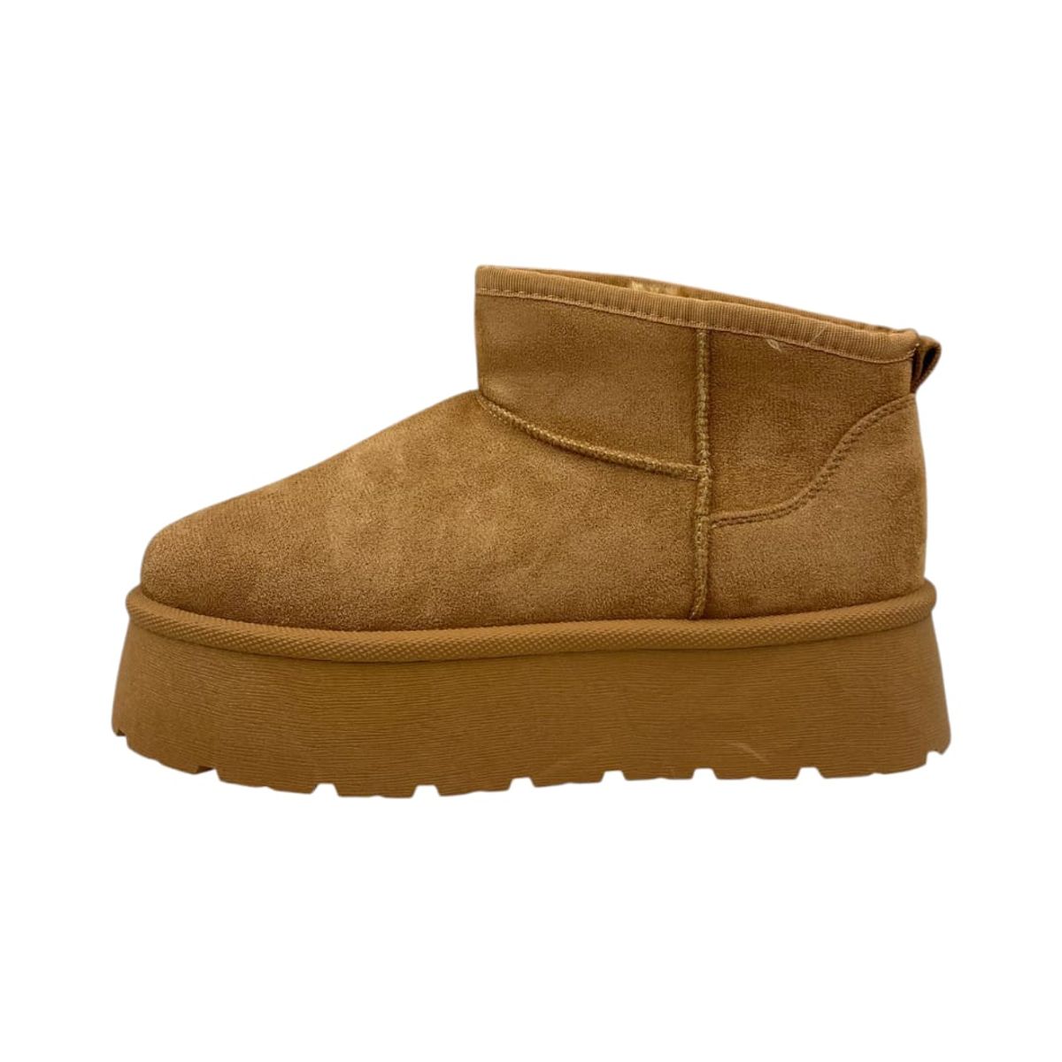 HERIEL - Bota Pantubota Camel Mujer