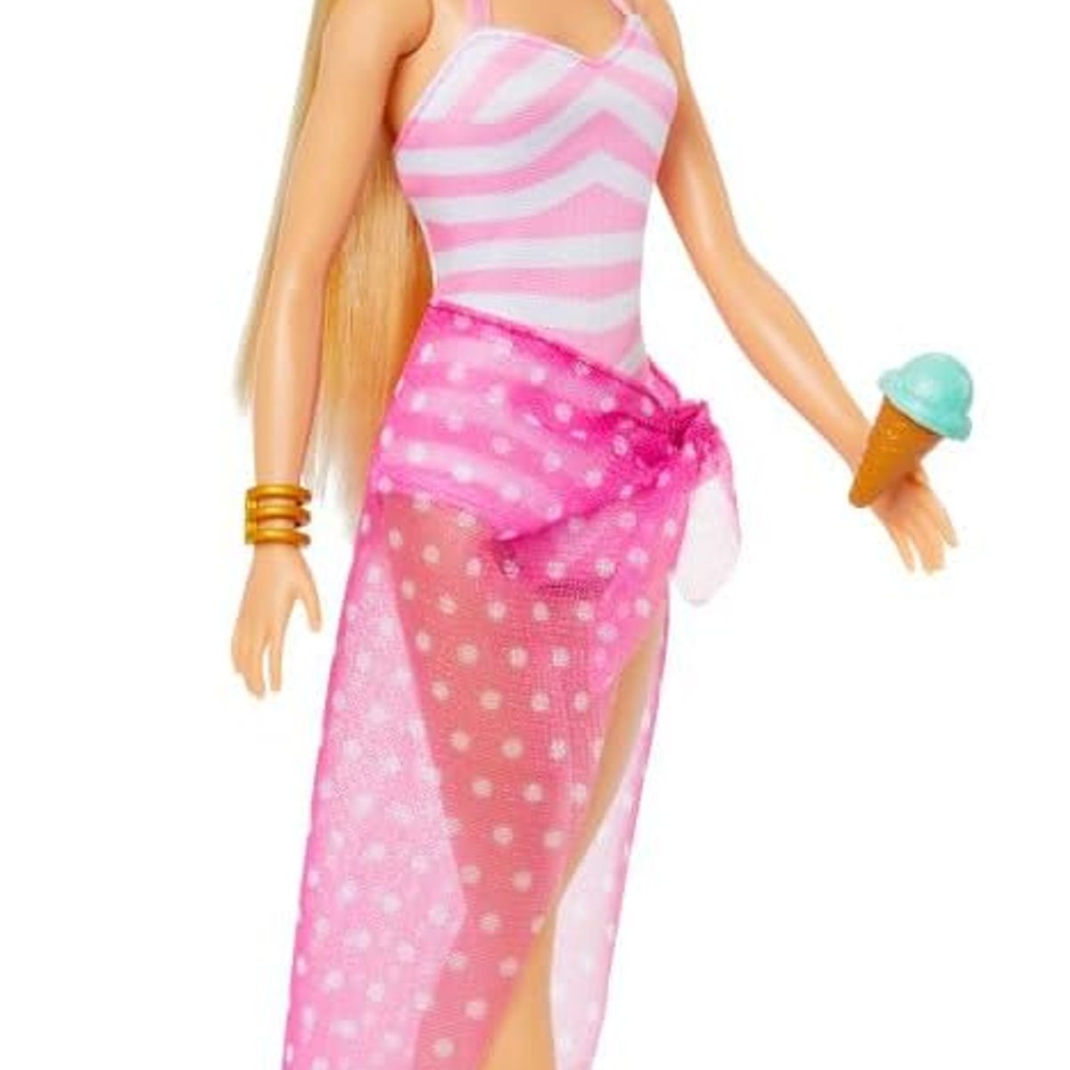 BARBIE - Barbie Muñeca Día De Playa Con Accesorios