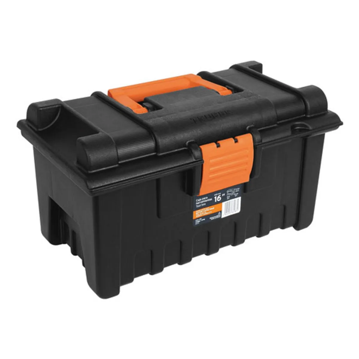 GENERICO - Caja de Herramientas 16 Truper con Broche Plástico