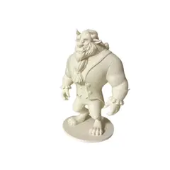 GENERICO - Figura decorativa de la Bestia - Bella y la Bestia