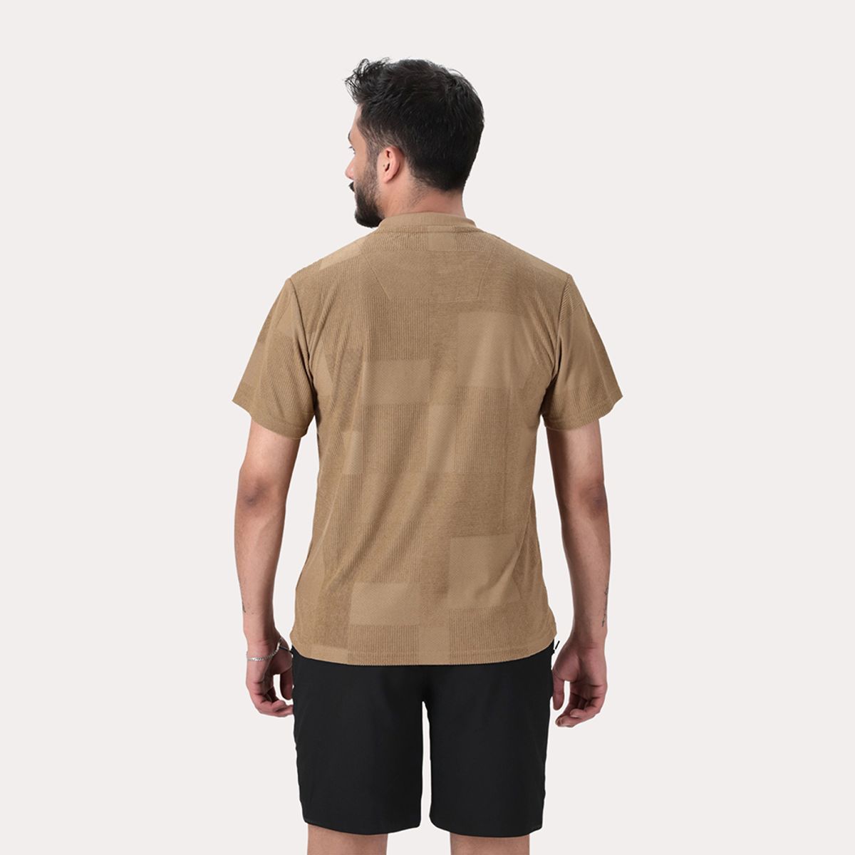 GANGSTER - Polera Mc Jaquard 135 St  Café Gangster