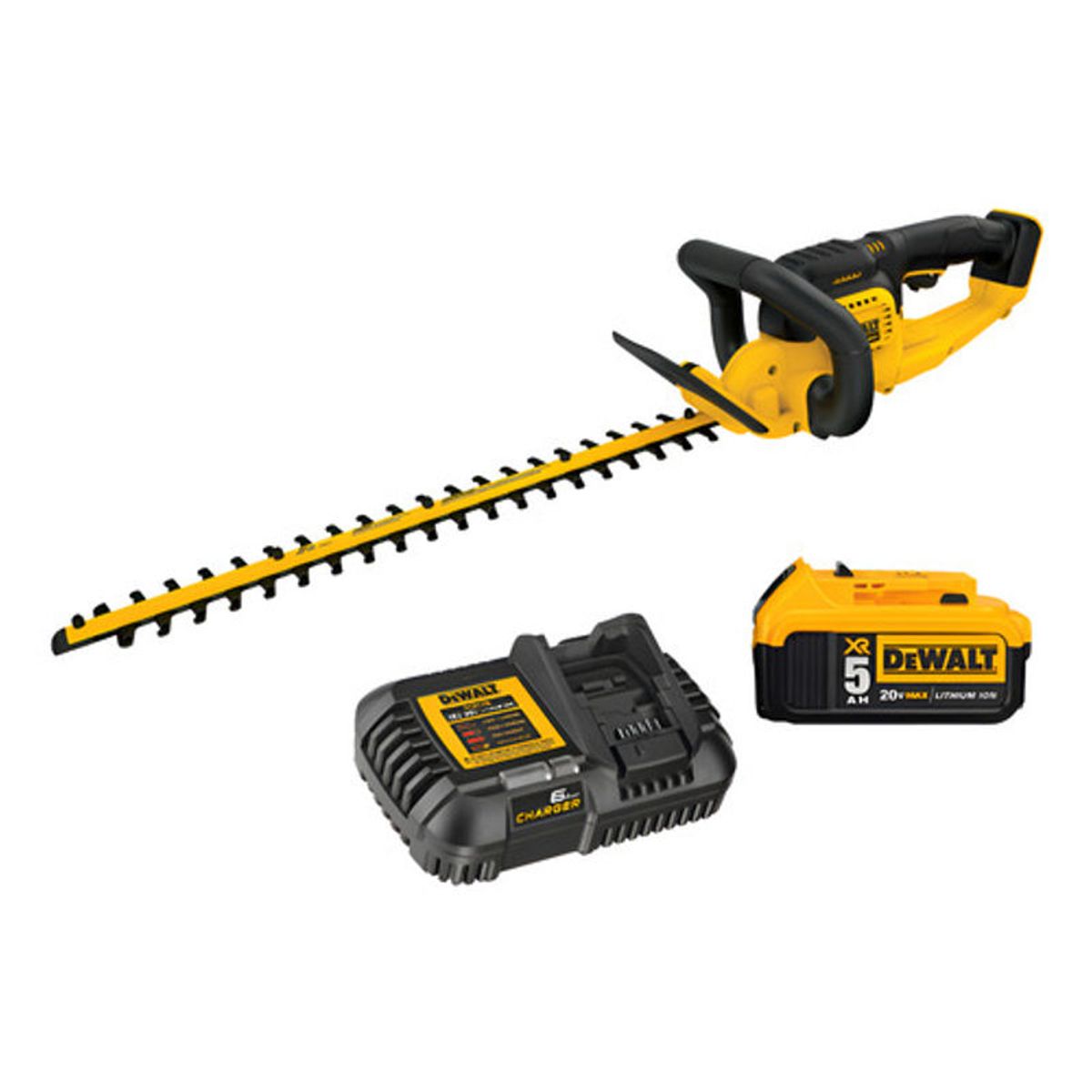 GENERICO - Cortasetos Inalambrico DeWalt 20V XR con Batería 5Ah