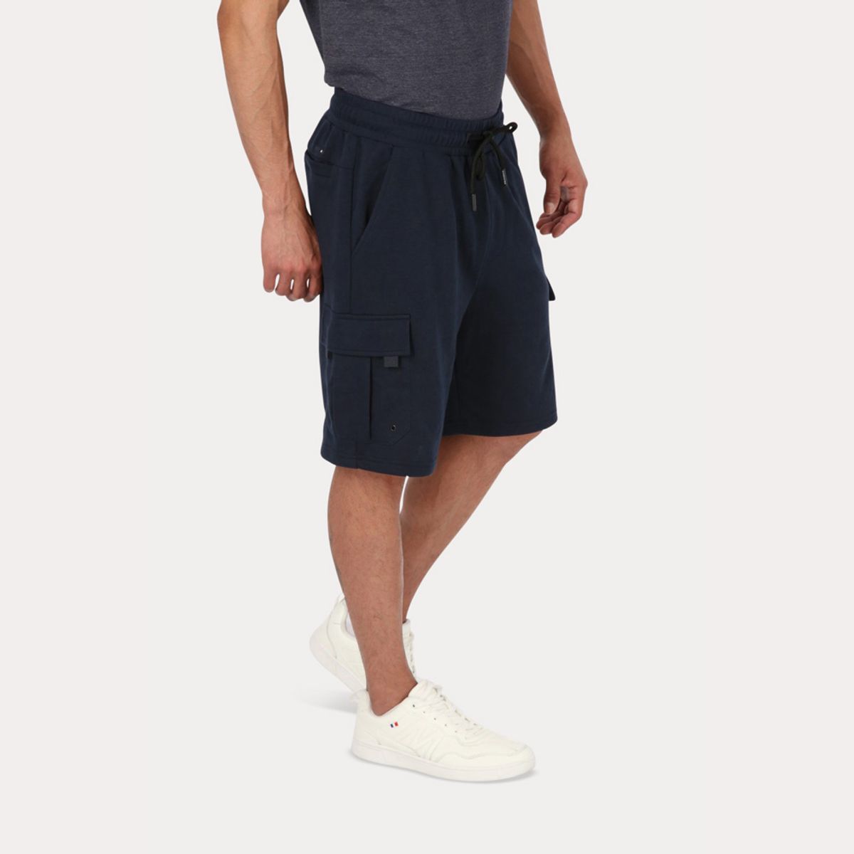 GANGSTER - Bermuda Jogger Cargo Vibe Azul Gangster