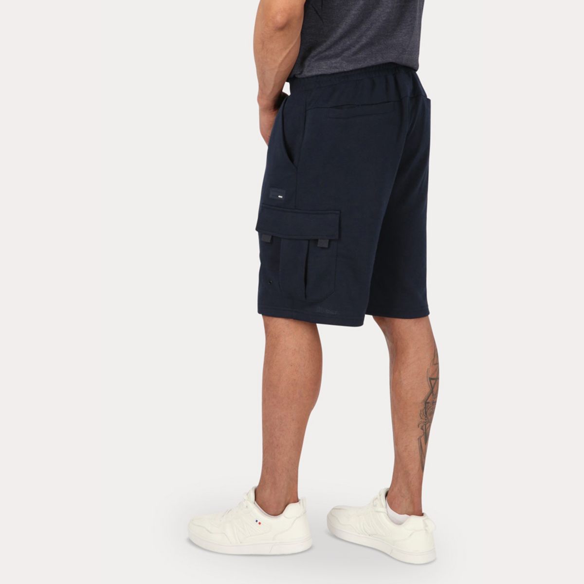 GANGSTER - Bermuda Jogger Cargo Vibe Azul Gangster