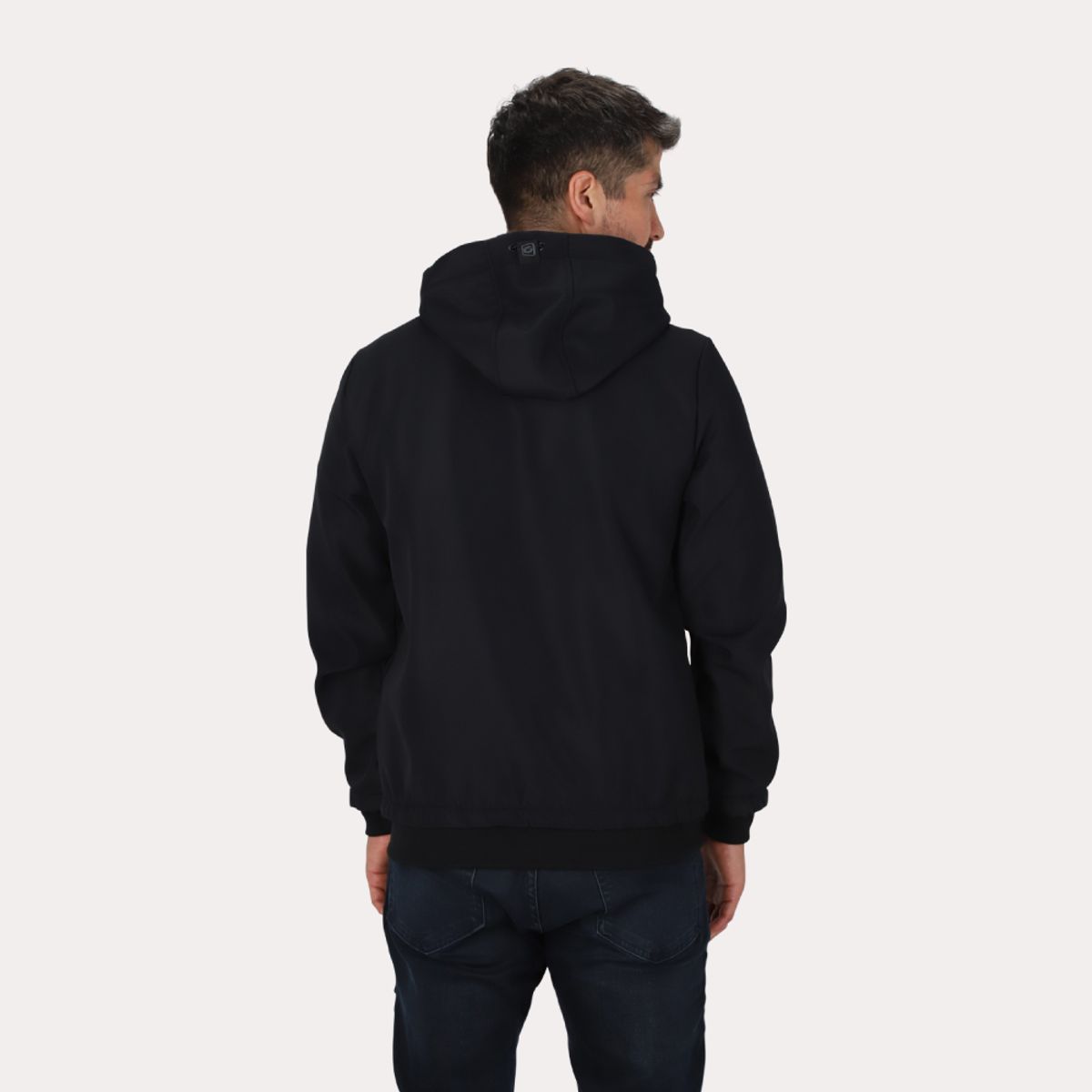GANGSTER - Chaqueta Full Zipper Windrax Negro Gangster