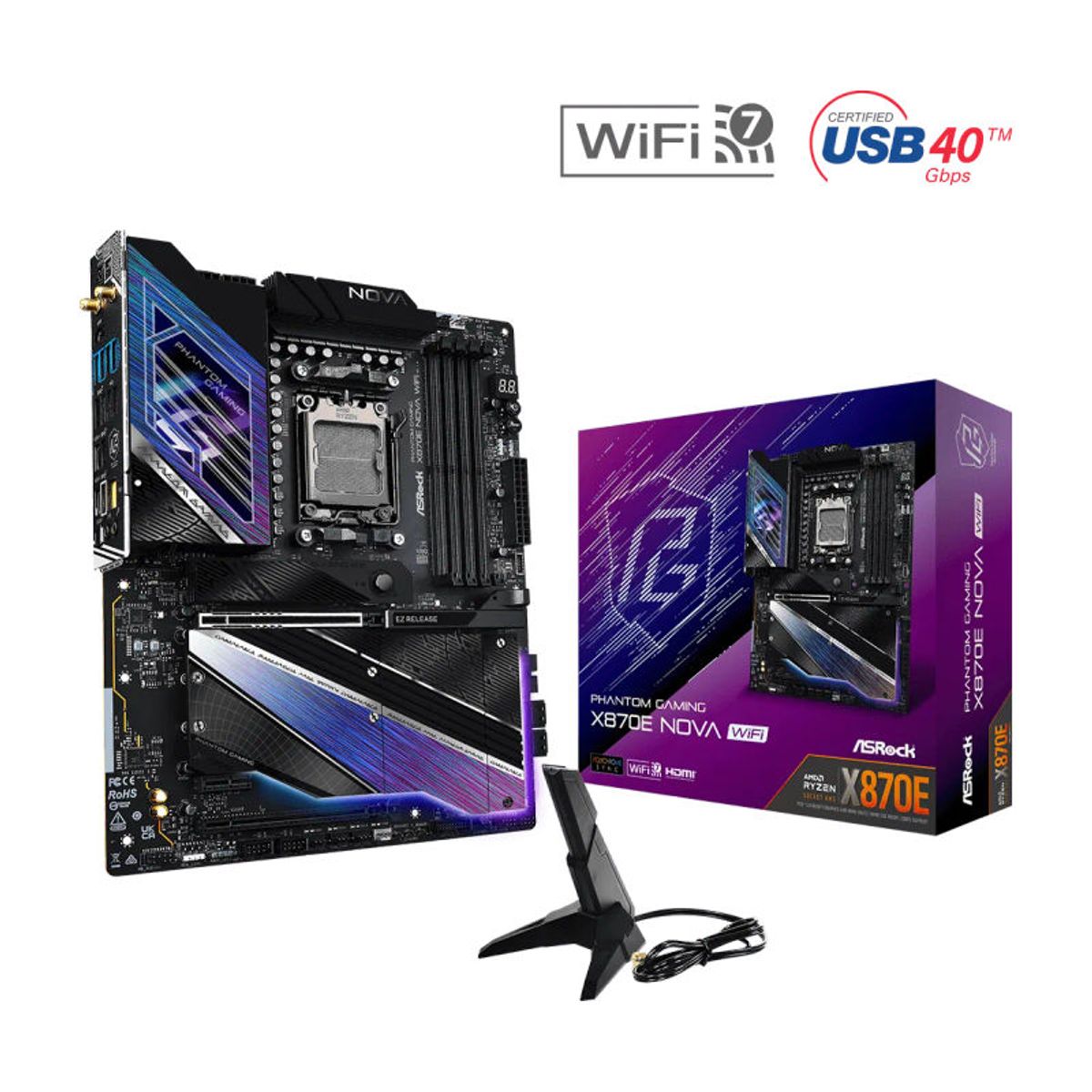 ASROCK - Asrock X870e NOVA Wifi