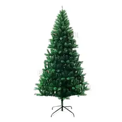 EKOL TACTICA MILITAR - Árbol De Navidad Premium Frondoso 2.10 M Con 1000 Ramas Color Verde Clásico
