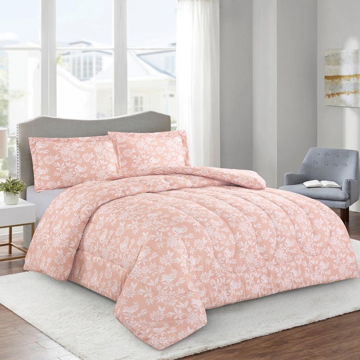 ANDES - Plumon Andes Flor Rosa